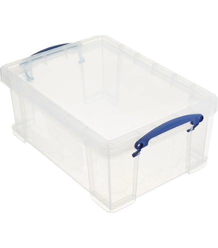 Amazon.com - Really Useful Box 17 Liter Snap Lid Storage Bin
